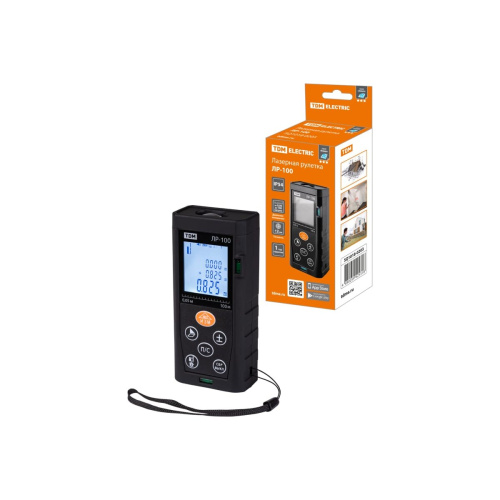 Лазерная рулетка TDM ЛР-100 Алмаз (SQ1018-0203) дальность 100 м