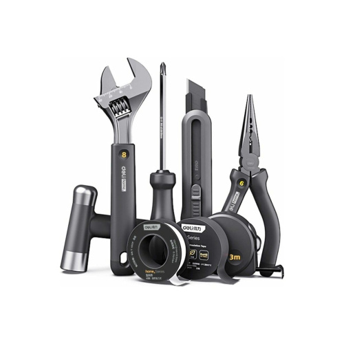 Набор ручного инструмента Deli HT0008 Home Series 8 предметов