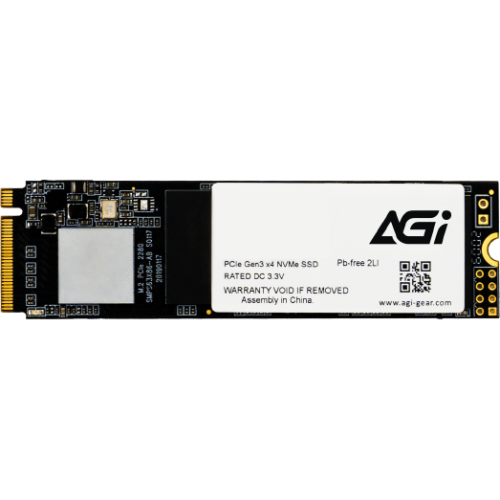 SSD AGI AI298 AGI512GIMAI298 M.2 512Gb Client SSD PCIe Gen3x4 with NVMe