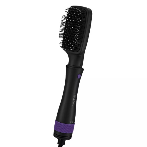 Фен-щетка KitFort КТ-3236-1 фиолетовый и черный