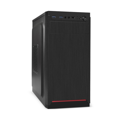 Корпус ExeGate BAA-114U2 EX292356RUS Minitower (mATX, без БП, 1*USB+2*USB3.0, аудио, черный)