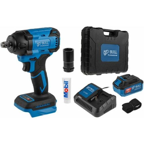 Гайковерт BULL SC 1804 (0329204) АКБ+ЗУ