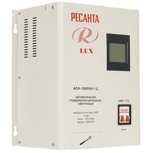 Стабилизатор напряжения Ресанта АСН-10000Н/1-Ц Lux