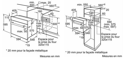 Электрический духовой шкаф Bosch HBF153EB0 черный