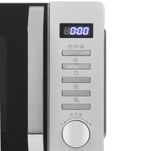 Микроволновая печь Haier HMB-DG208SA серебристый Микроволновая печь Haier HMB-DG208SA серебристый — Внешний вид с другого ракурса