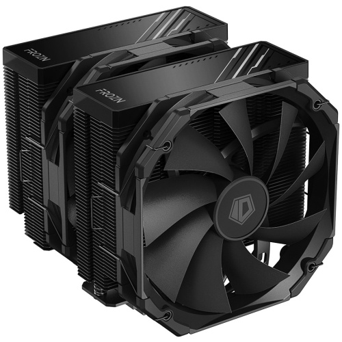 Кулер ID-Cooling Frozn A720 Black Soc-AM5/AM4/1151/1200/2066/1700 4-pin 33.5dB Al+Cu 300W 1300gr Ret