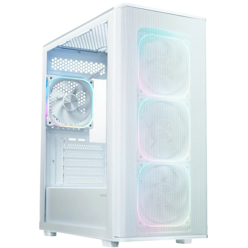 Корпус XASTRA A300M 4ARGB-C6 WH White (A300M-4FG12A-C6-WH) mATX/Mesh/ Srewless full-size TG / 4x120mm FG120 ARGB PWM fans/Argb+PWM HUB 6ports