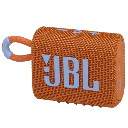 Портативная акустическая система JBL GO 3 (JBLGO3ORG) оранжевая