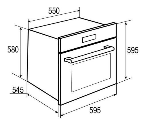 Электрический духовой шкаф Zigmund & Shtain EN 117.921 W белый