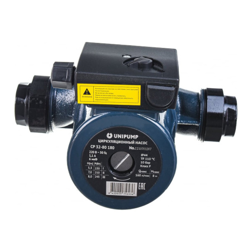 Циркуляционный насос отопл. Unipump CP 32-80 180 77870
