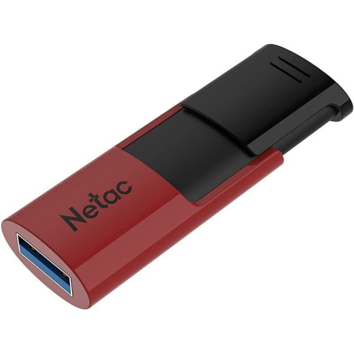 USB-флешка NETAC U182 (NT03U182N-128G-32RE) Red USB3.0 Flash Drive 128GB, выдвижной