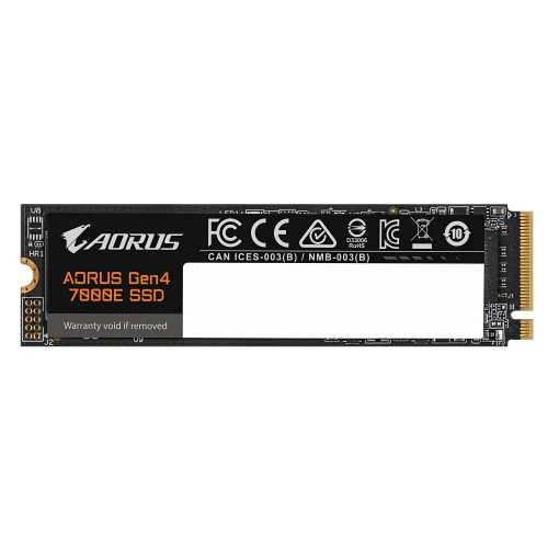 SSD Gigabyte Aorus 7000E (AG470E4TB) M.2 2280 4TB PCIe Gen4x4 with NVMe, 7100/6500, MTBF 1.6M, 3D TLC NAND, 3000TBW, 0,41DWPD