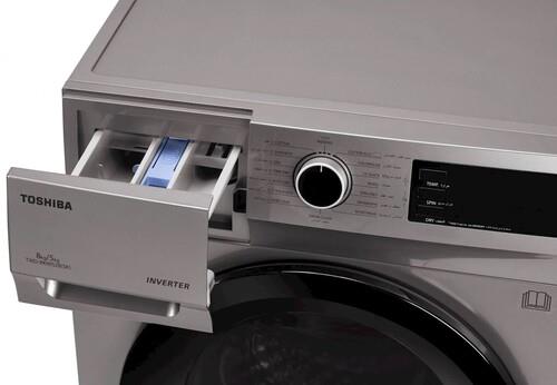 Стирально-сушильная машина Toshiba TWD-BK90S2GE (SK) серебристый