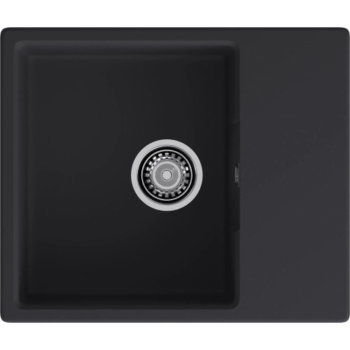 Кухонная мойка GranFest Urban 658L GF-UR-658L гранит, черный