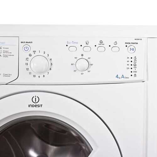 Стиральная машина Indesit IWUB 4105 (CIS) белый