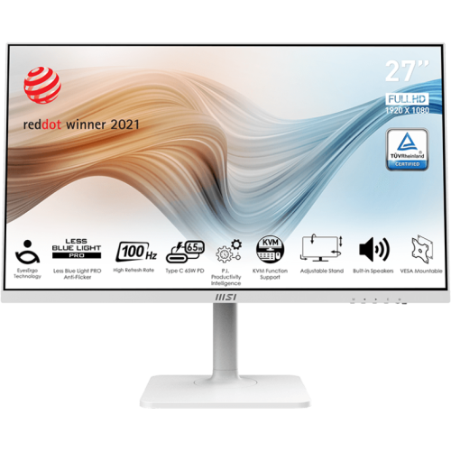 Монитор MSI Modern MD272XPW (9S6-3PB19H-099) белый