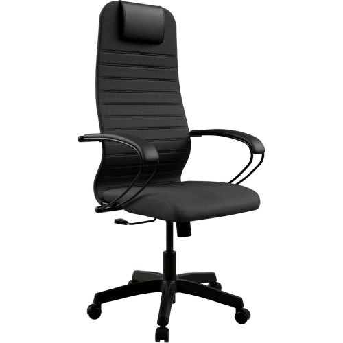 Кресло Метта SU-B-10 (ZE4.12.1.222) черный сиденье черный сетка с подголов. крестов. металл хром