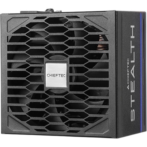 Блок питания Chieftec Stealth SPX-1000-FC (ATX 3.1, 1000W, 80 Plus Platinum, Active PFC, 135mm fan, Gen5 PCIe, Full Cable Management) Retail