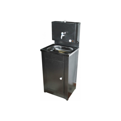 Умывальник дачный Вихрь Комфорт 74/4/9 с подогревом/пластиковая мойка/белый