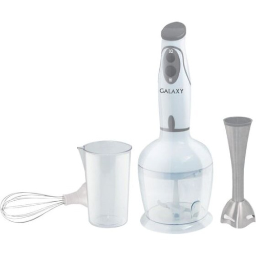 Блендер Galaxy GL 2104 белый с серебристым