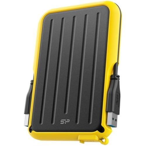 Внешний HDD Silicon Power Armor A66 (SP020TBPHD66SS3Y) 2TB, 2.5", USB 3.2, Желтый