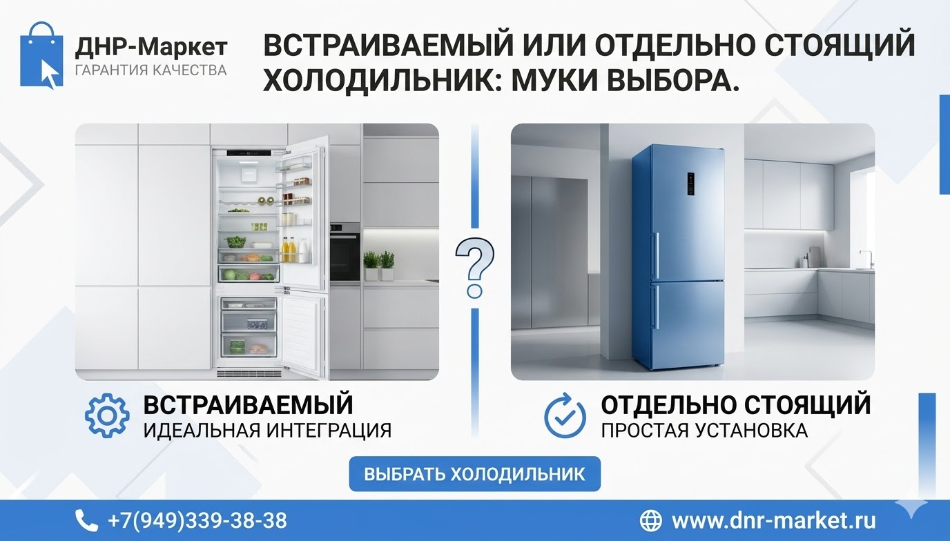 Встраиваемый или отдельно стоящий холодильник: муки выбора. Встраиваемый или отдельно стоящий холодильник: муки выбора.