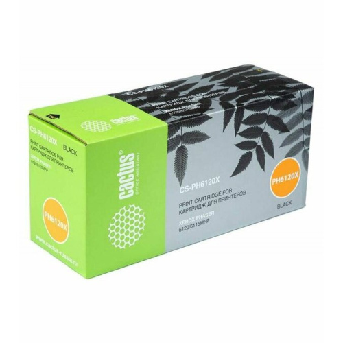 Картридж лазерный Cactus CS-PH6120X 113R00692 черный 4500стр для Xerox Phaser 6115/6120