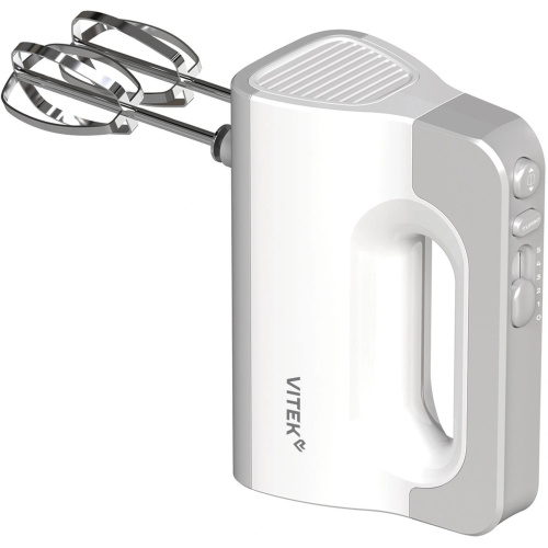 Миксер ручной Vitek VT-HM5001 белый/серебристый