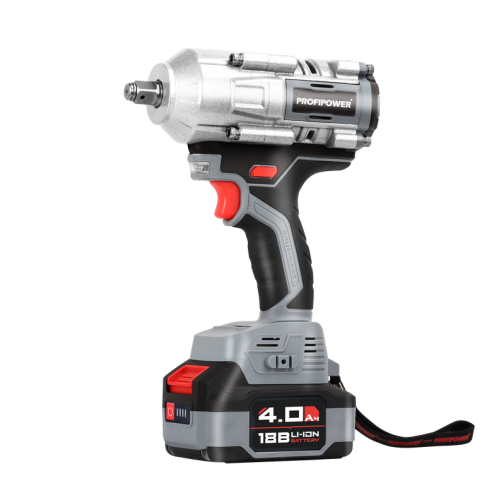 Гайковерт аккумуляторный ProfiPower T-900N (E0186) бесщеточный ударный, ударная головка 17/19/21мм, З/У