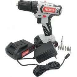 Дрель-шуруповерт Ресанта ДА-18-2ЛК (кейс в комплекте)