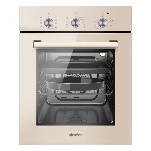 Электрический духовой шкаф Simfer B4ER19070 бежевый