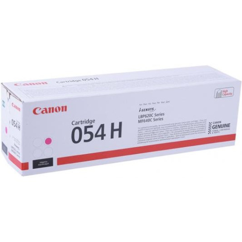 Картридж лазерный Canon 054 H M 3026C002 пурпурный (2300стр.) для Canon MF645Cx/MF643Cdw/MF641Cw/LBP623Cdw/621Cw
