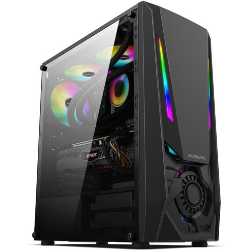 Корпус ALSEYE Reactor-B Mini-ITX/Micro ATX/ATX USB2.0*2+HD Audio+USB3.0*1 USB2.0*2+HD Audio+USB3.0*1