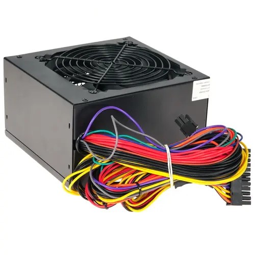 Блок питания ExeGate EX219465RUS 600W XP600, ATX, black, 12cm fan, 24p+4p, 6/8p PCI-E, 3xSATA, 2xIDE, FDD