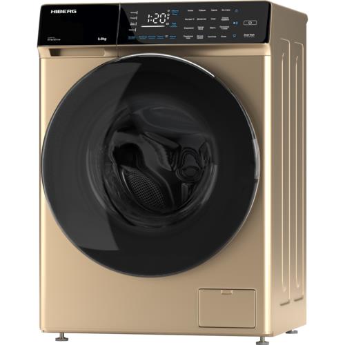 Стиральная машина HIBERG i-DDQ9-812 G золотистый