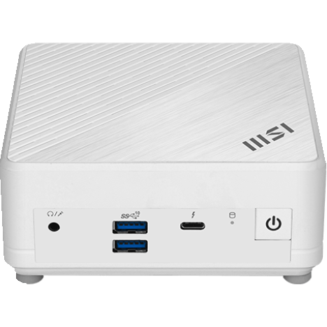 Неттоп MSI Cubi 5 1M-616XRU (9S6-B0A822-616) Core 7 150U (1.8) 16Gb SSD1Tb Graphics CR без ОС 2xGbitEth WiFi BT белый