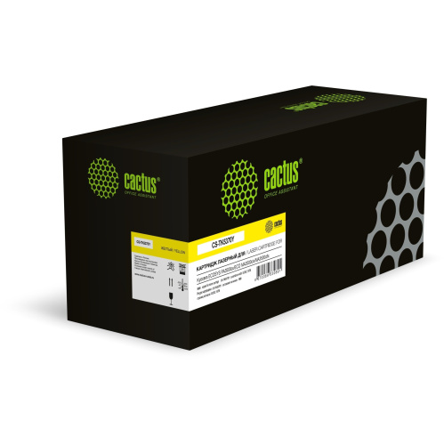 Картридж лазерный Cactus CS-TK5370Y TK-5370Y желтый (5000стр) для Kyocera ECOSYS PA3500cx/ECO MA3500cix/MA3500cifx