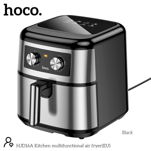 Аэрогриль HOCO HJD16A 8 литров, 1700Вт (черный)