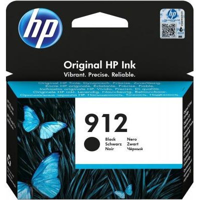 Картридж струйный HP 912 3YL80AE черный (300стр.) для HP DJ IA OfficeJet 801x/802x