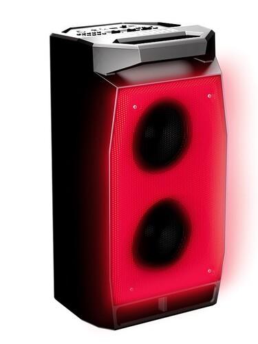 Портативная аудиосистема Урал Молния 900, черный