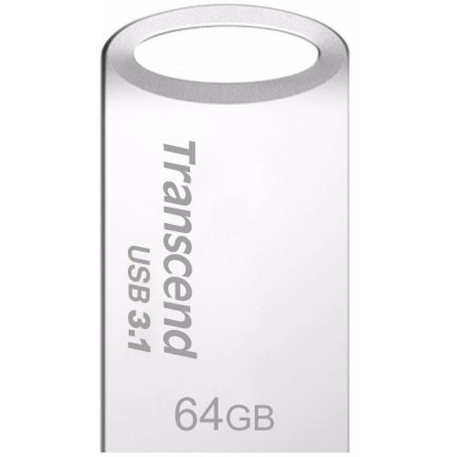 USB-флешка Transcend TS64GJF710S JetFlash 710, 64 Гб, USB 3.1 gen.1, серебряный