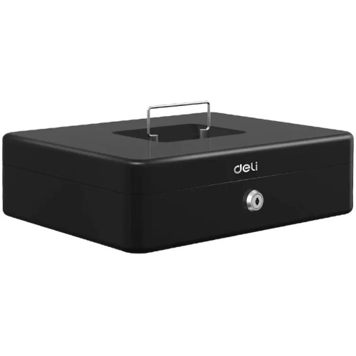 Ящик для денег Deli ET508 85x300x240 черный