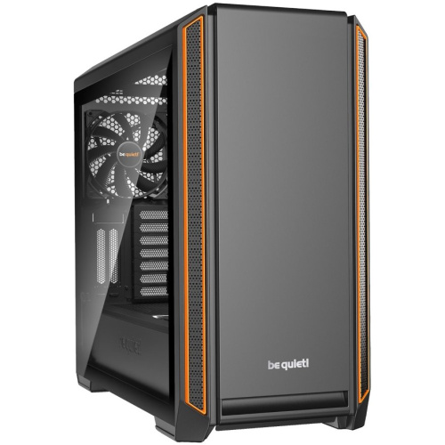 Корпус be quiet! Silent Base 601 Window Orange (BGW25), midi-tower, E-ATX, tempered glass side panel, 2x Pure Wings 2 140mm