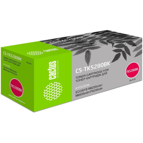 Тонер Картридж Cactus CS-TK5280BK черный (13000стр.) для Kyocera ECOSYS P6235cdn, M6235cidn, M6635cidn