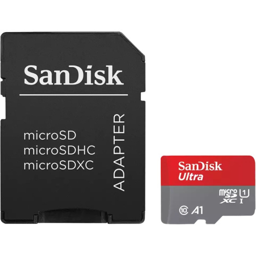 Карта памяти SanDisk Ultra microSDXC 256GB (SDSQUAC-256G-GN6MA) Class 10, UHS-I, R 150 МБ/с