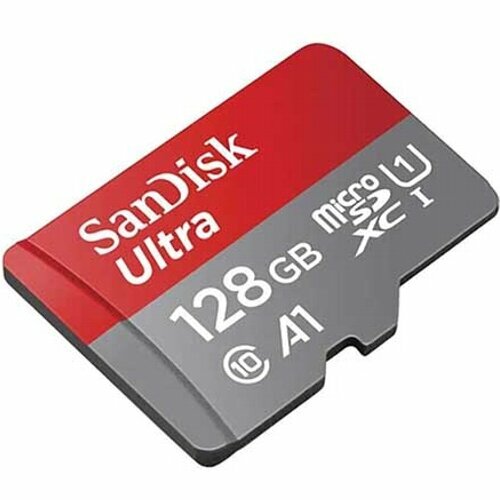 Карта памяти SanDisk (SDSQUAB-128G-GN6MN) 128GB microSDXC Class 10 Ultra UHS-I A1 140MB/s