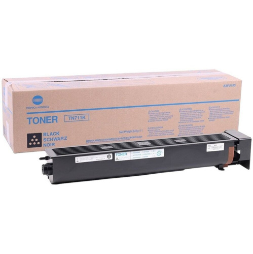 Тонер Konica-Minolta bizhub (A3VU150) C654/754/Pro C754 черный TN-711K