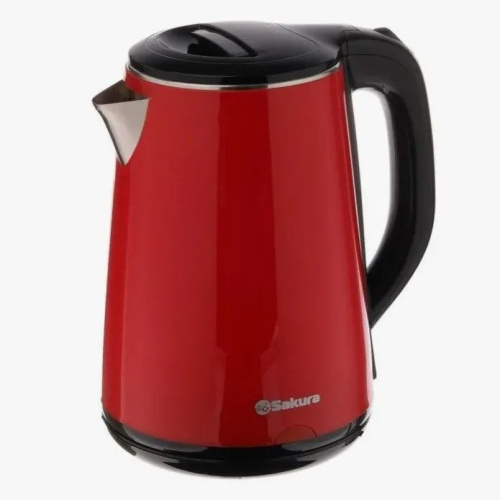 Электрочайник Sakura SA-2150BR красн+черн д