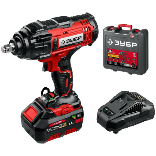 Гайковерт ЗУБР ГУЛ-410-41 в кейсе