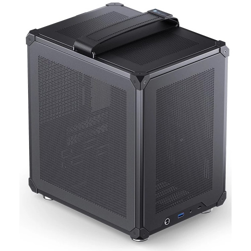 Корпус JONSBO C6-ITX Black без БП, mini-ITX, черный